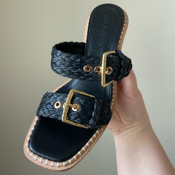 Ulla Johnson Ellery raffia sandal, size 6.5 - Picture 3 of 7